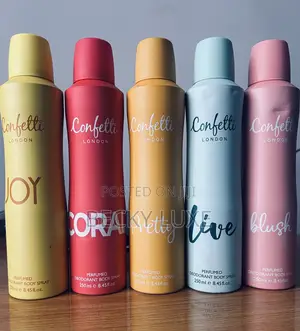 Confetti Body Spray