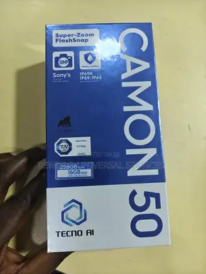 New Tecno Camon 50 256 GB