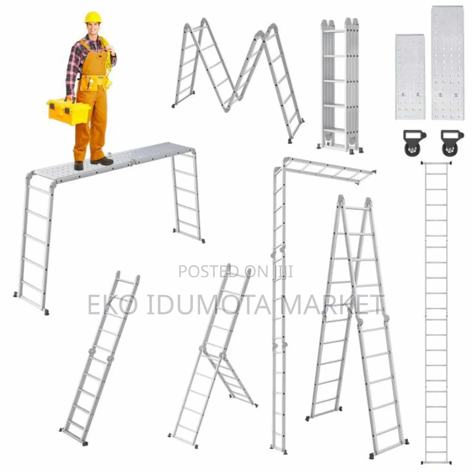 4x5 Multipurpose Aluminium Ladder