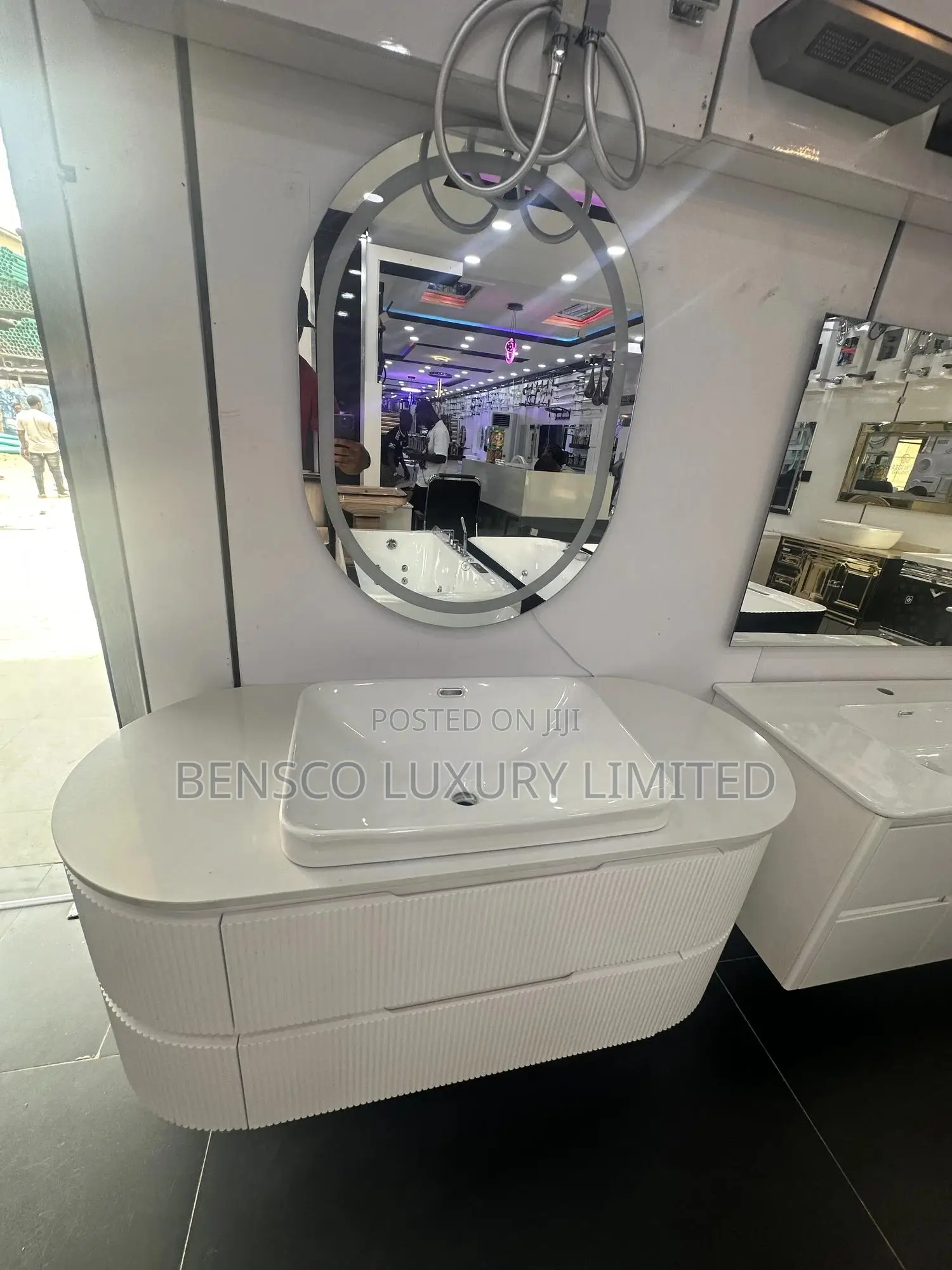 Classic Executive Cabinet for Bathroom With a Sensor Mirror