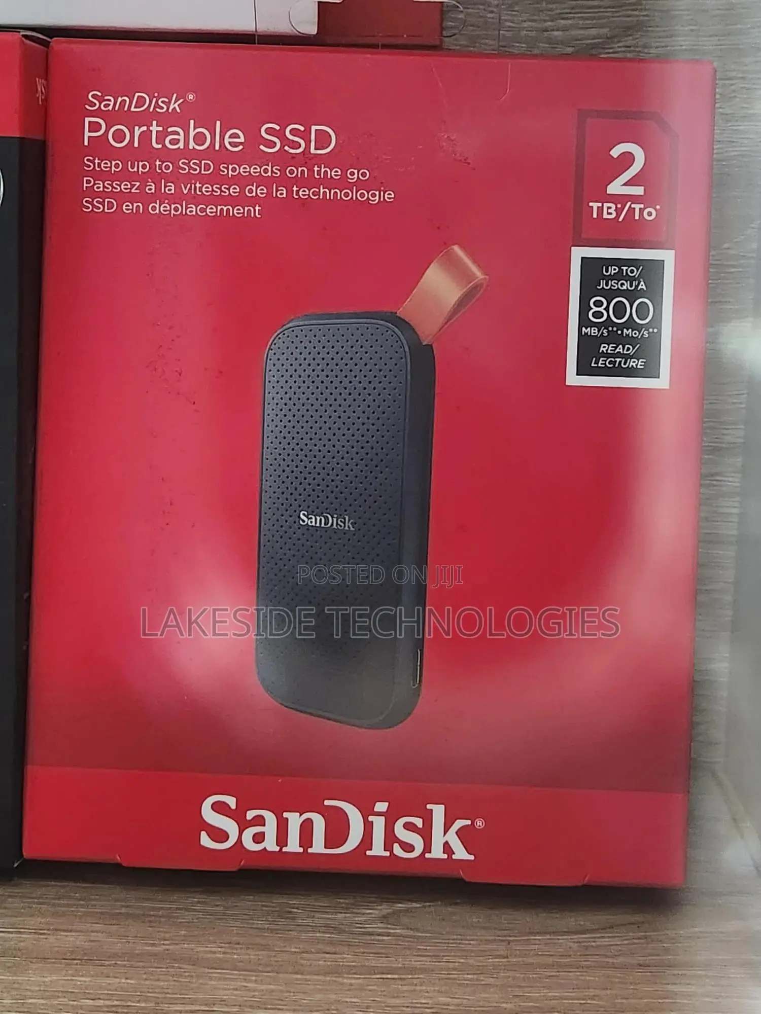 Sandisk Portable SSD 2tb Usb 3.2 Gen 2, Usb-C