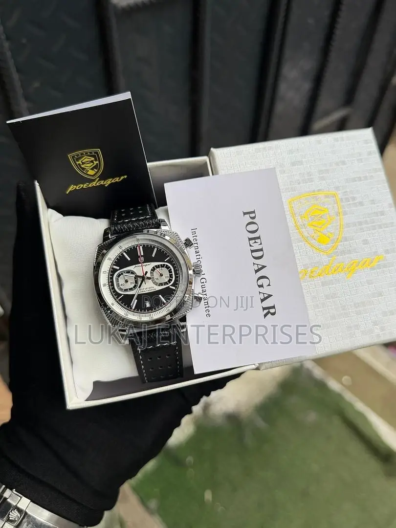 Poedagar Leather Watch