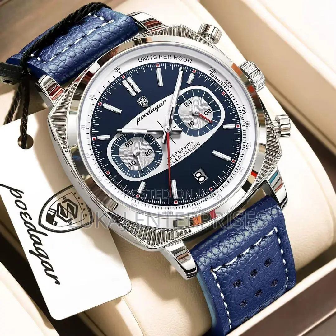 Poedagar Leather Watch