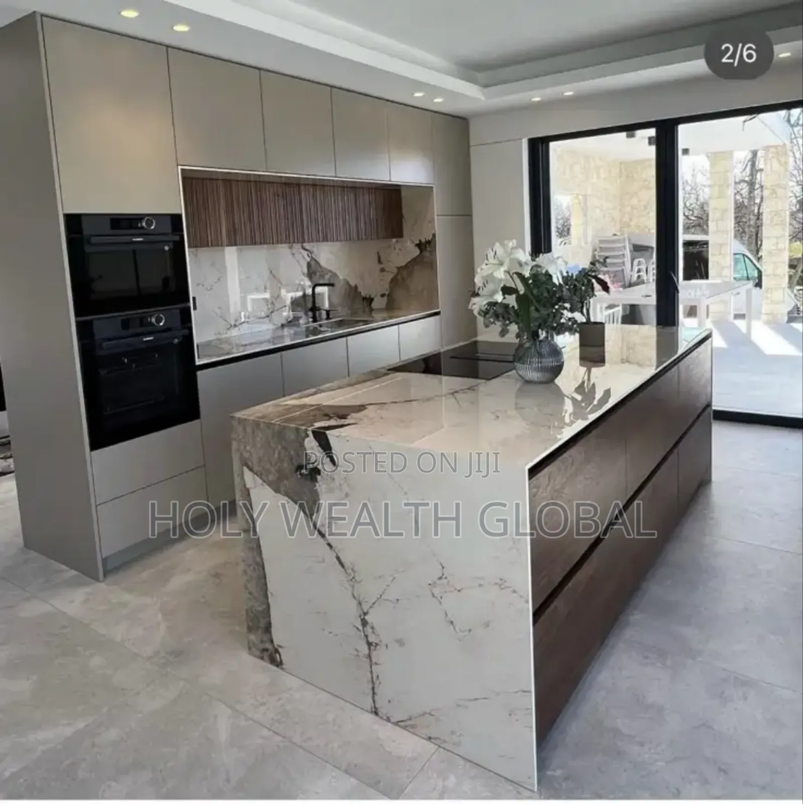 Professional Kitchen Marble Countertops With Precise Machinery