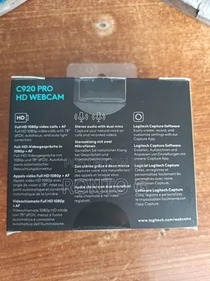 Webcam Logitech C920pro Hd