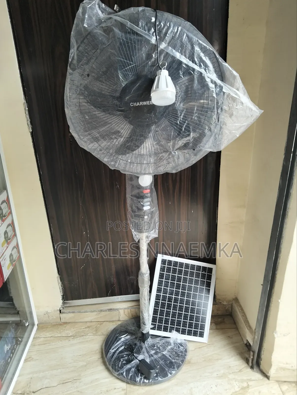 Solar Standing Fan