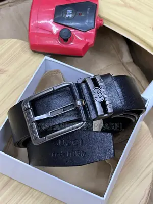 Genuine Leather Buckle Belts