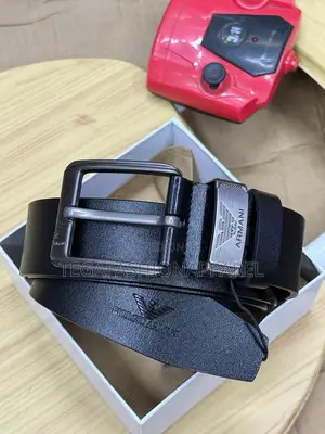 Genuine Leather Buckle Belts