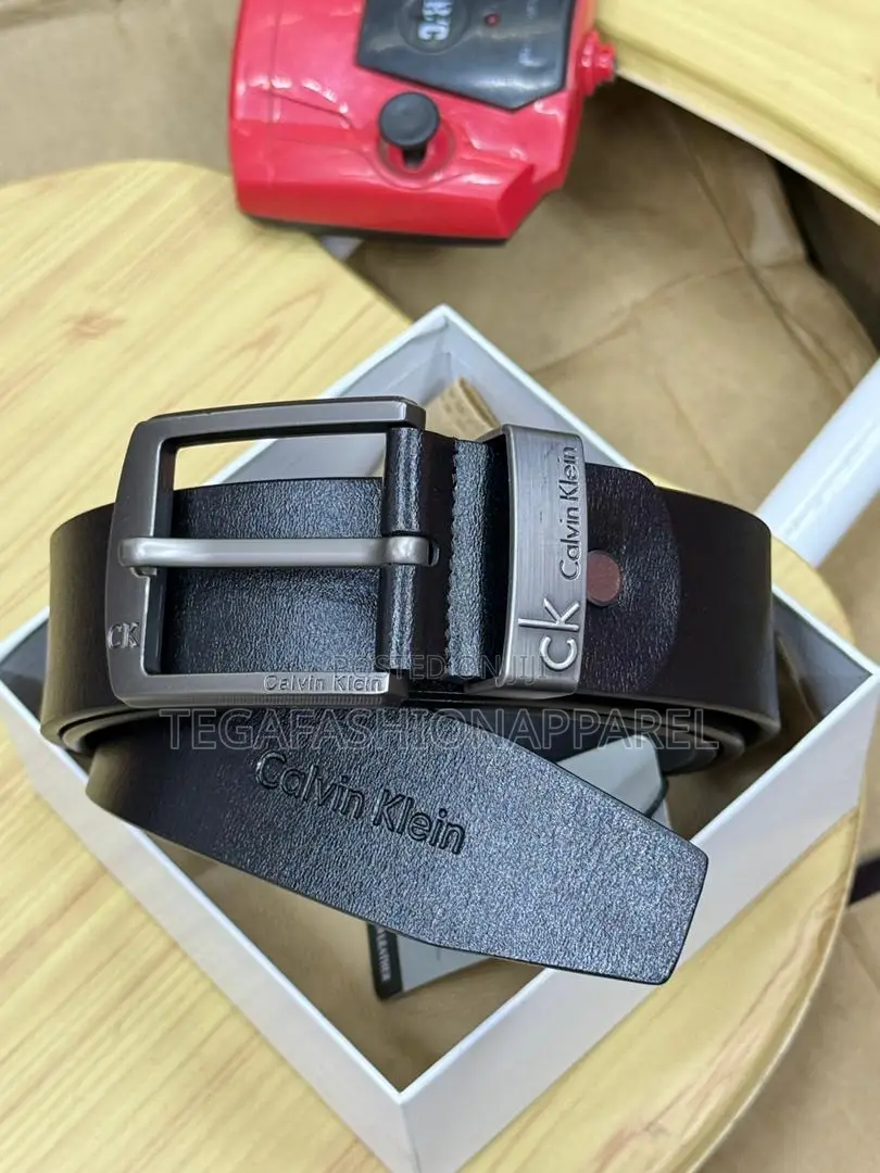 Genuine Leather Buckle Belts