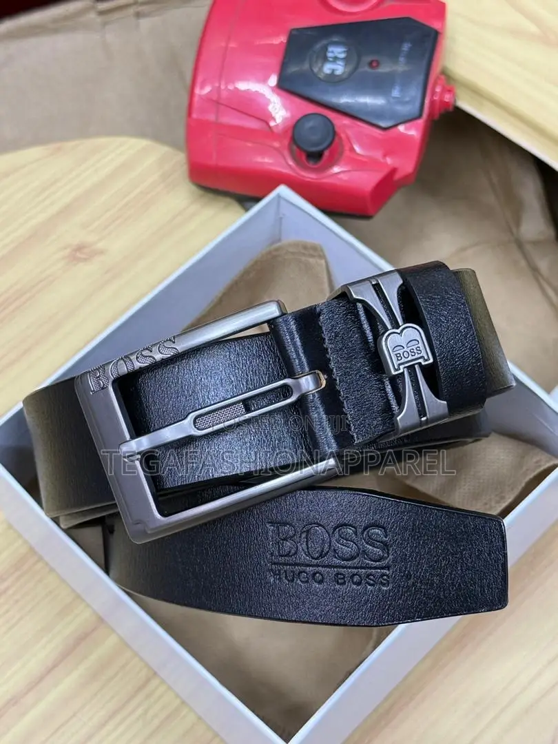 Genuine Leather Buckle Belts
