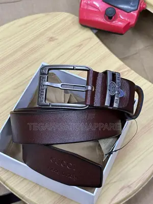 Genuine Leather Buckle Belts