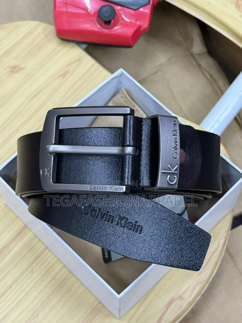 Genuine Leather Buckle Belts