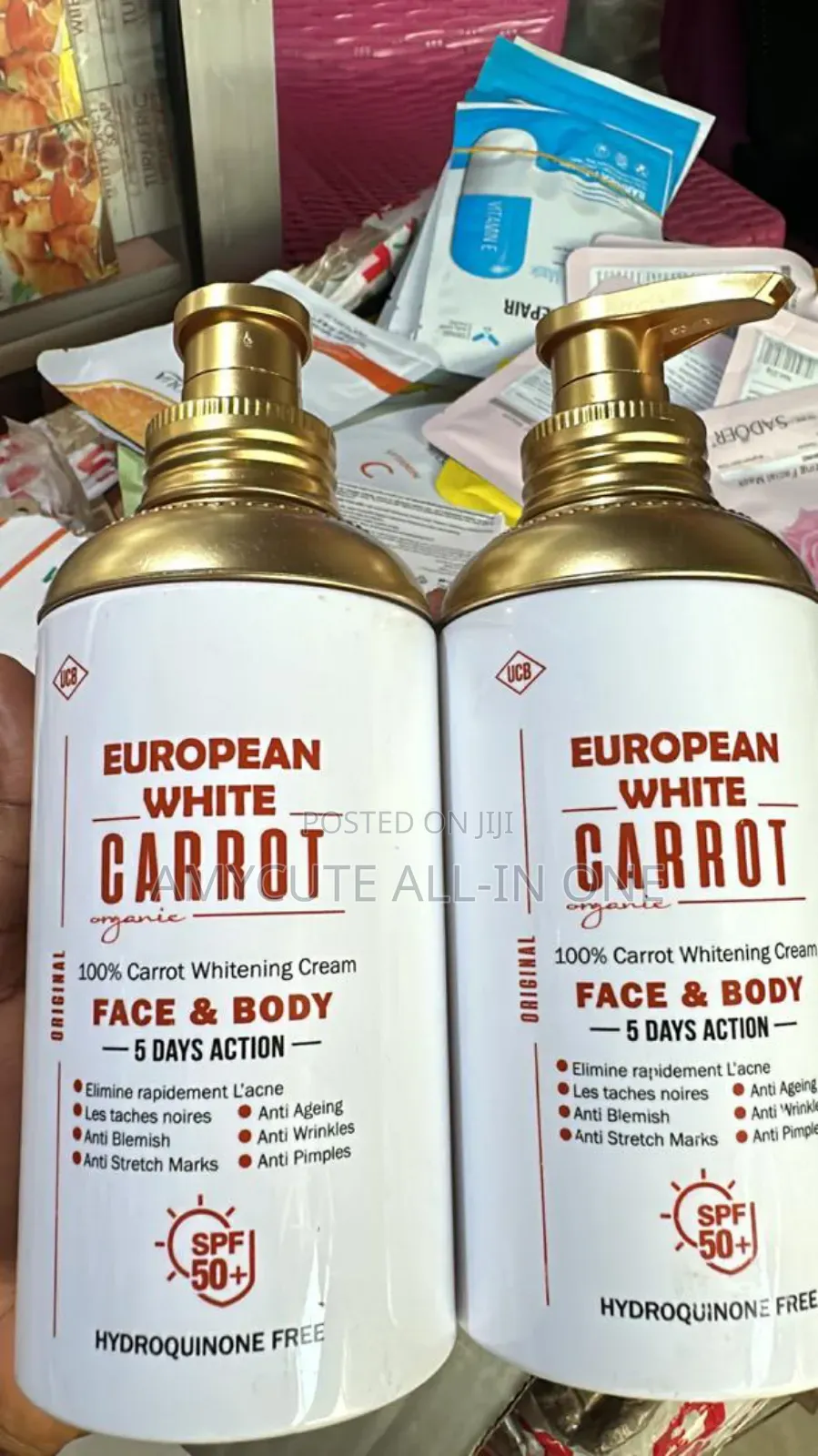 European White Carrot Lotion
