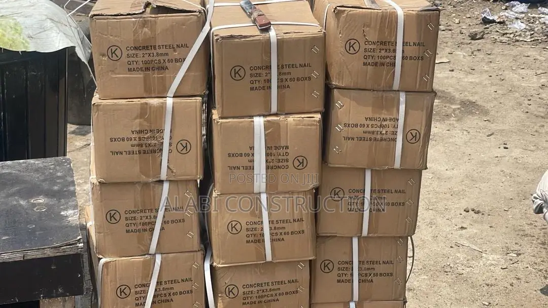Concrete Tornado Roofing Nails in Carton for Constructions