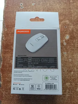 Porodo Rechargeable Wireless Bluetooth Mouse