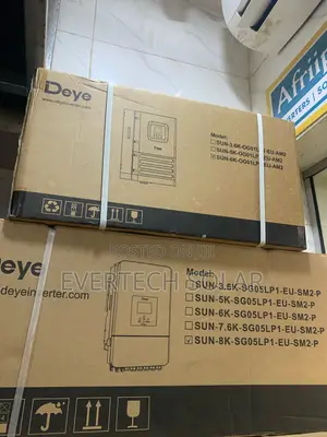 6kva Deye Hybrid 48v Inverter System With Double Charger