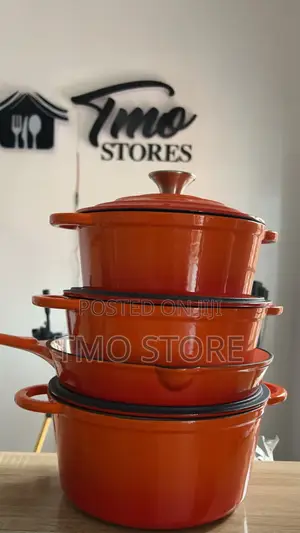 7pcs Cast Iron Cookware Set,
