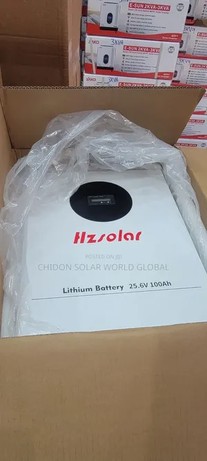 2.5kwh Hzsolar Solar Lithium Battery 24v