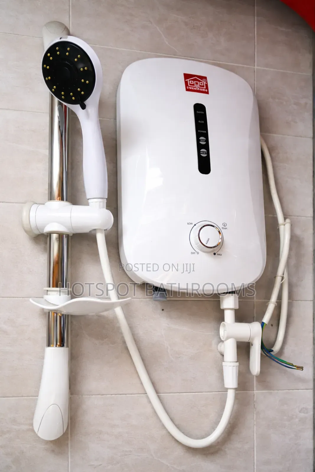 Instant Electric Water Heater With Shower Set