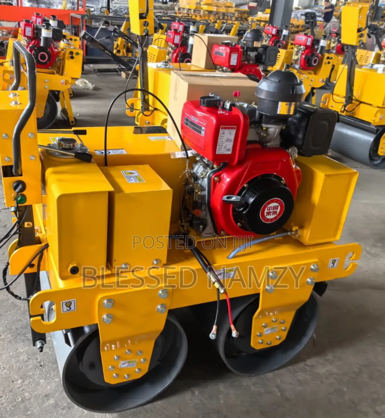 Double Drum Roller Compactor Machine