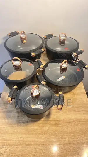 Ucc Life Granite-Coating Cookware Set, Cookware Set