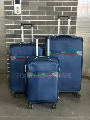 Fly Solid Fabric Set of 3 Pologood Traveling Luggage Box