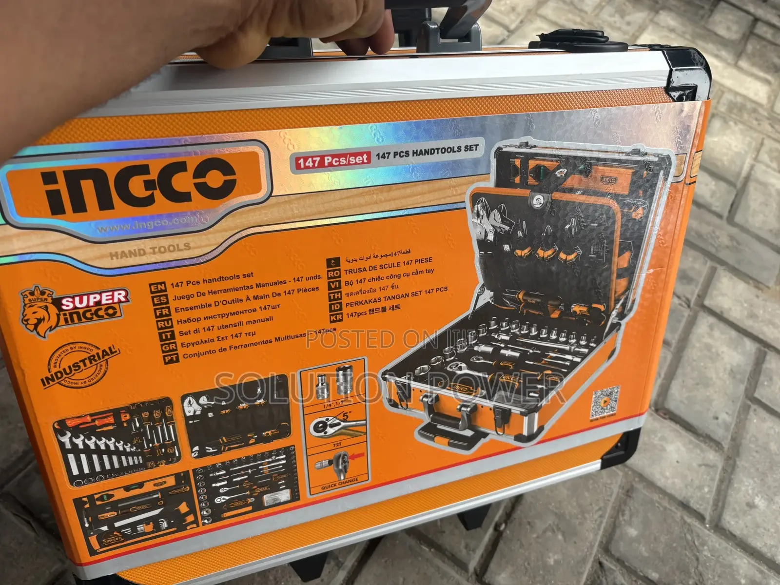 147 PCS/Set 147 PCS Handtools Set Ingco