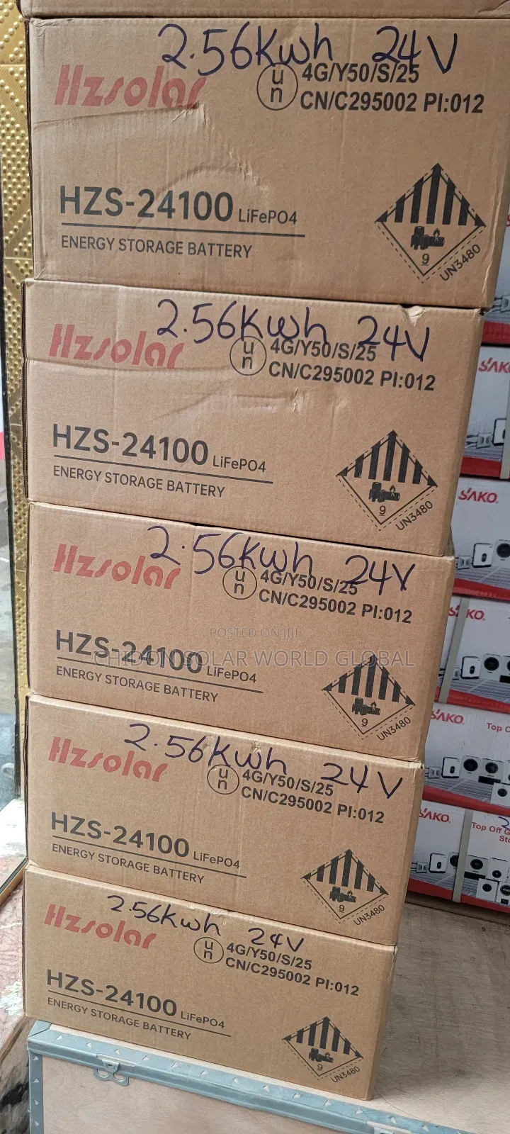 2.5kwh Solar Lithium Battery