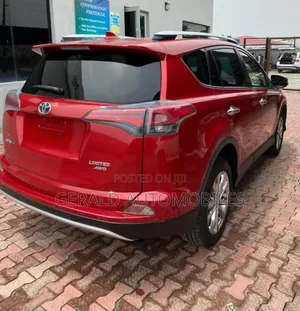 Toyota RAV4 Limited AWD (2.5L 4cyl 6A) 2017 Red