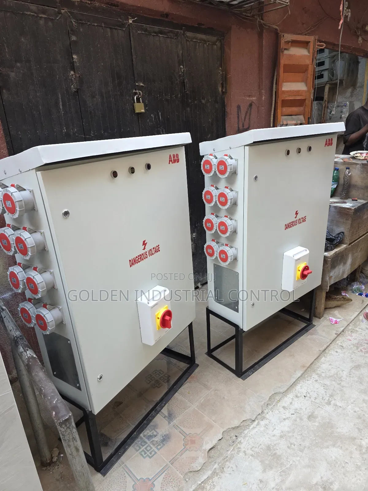 Industrial Socket Panel