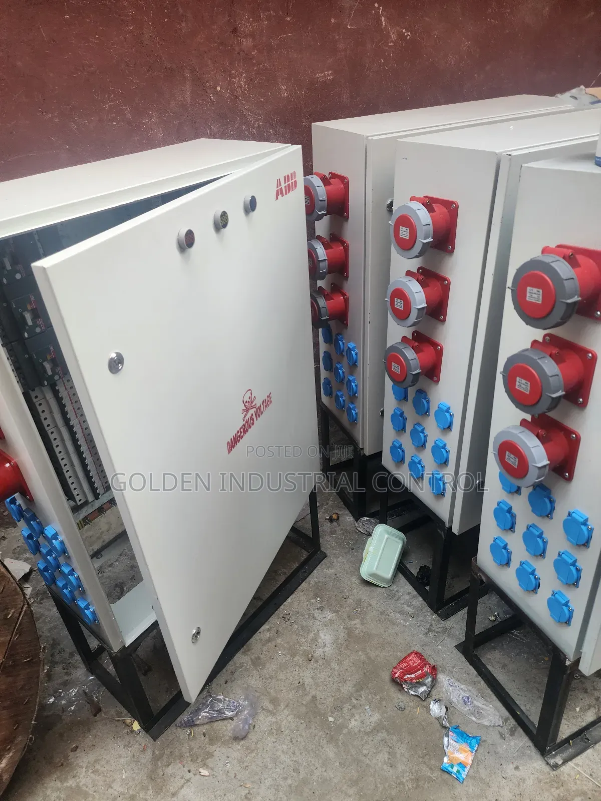 Industrial Socket Panel