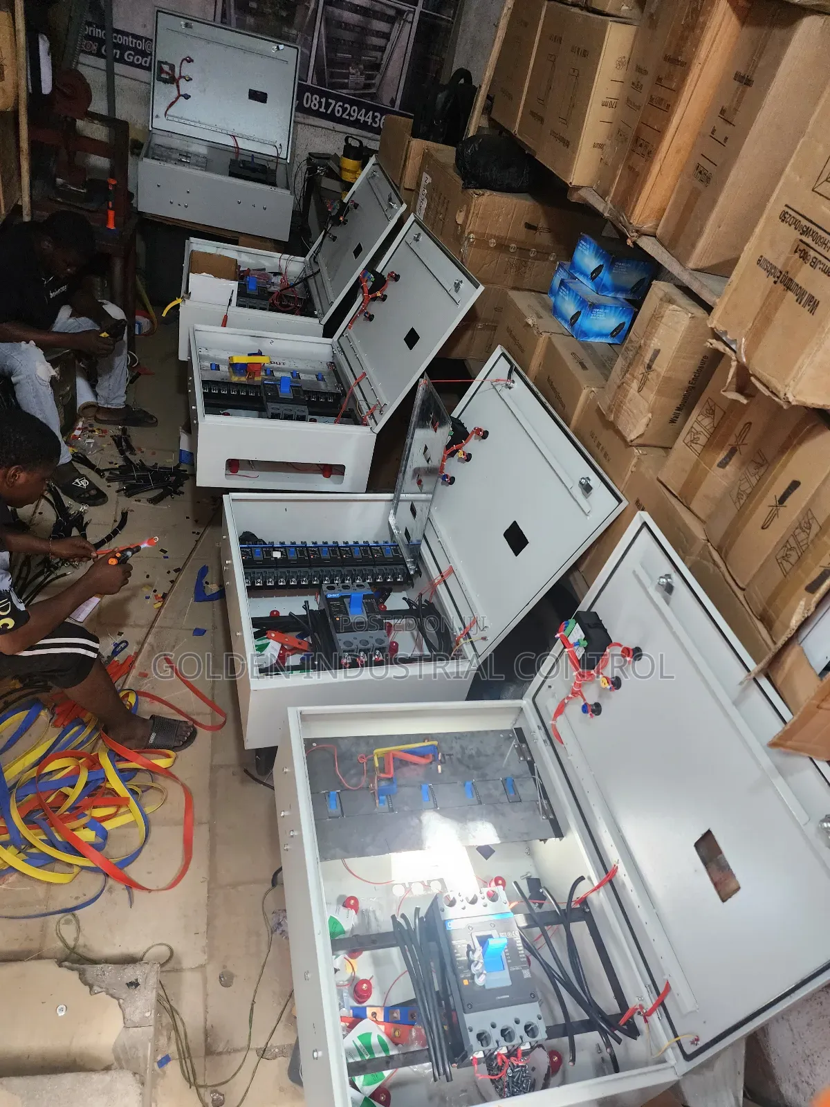 Industrial Socket Panel