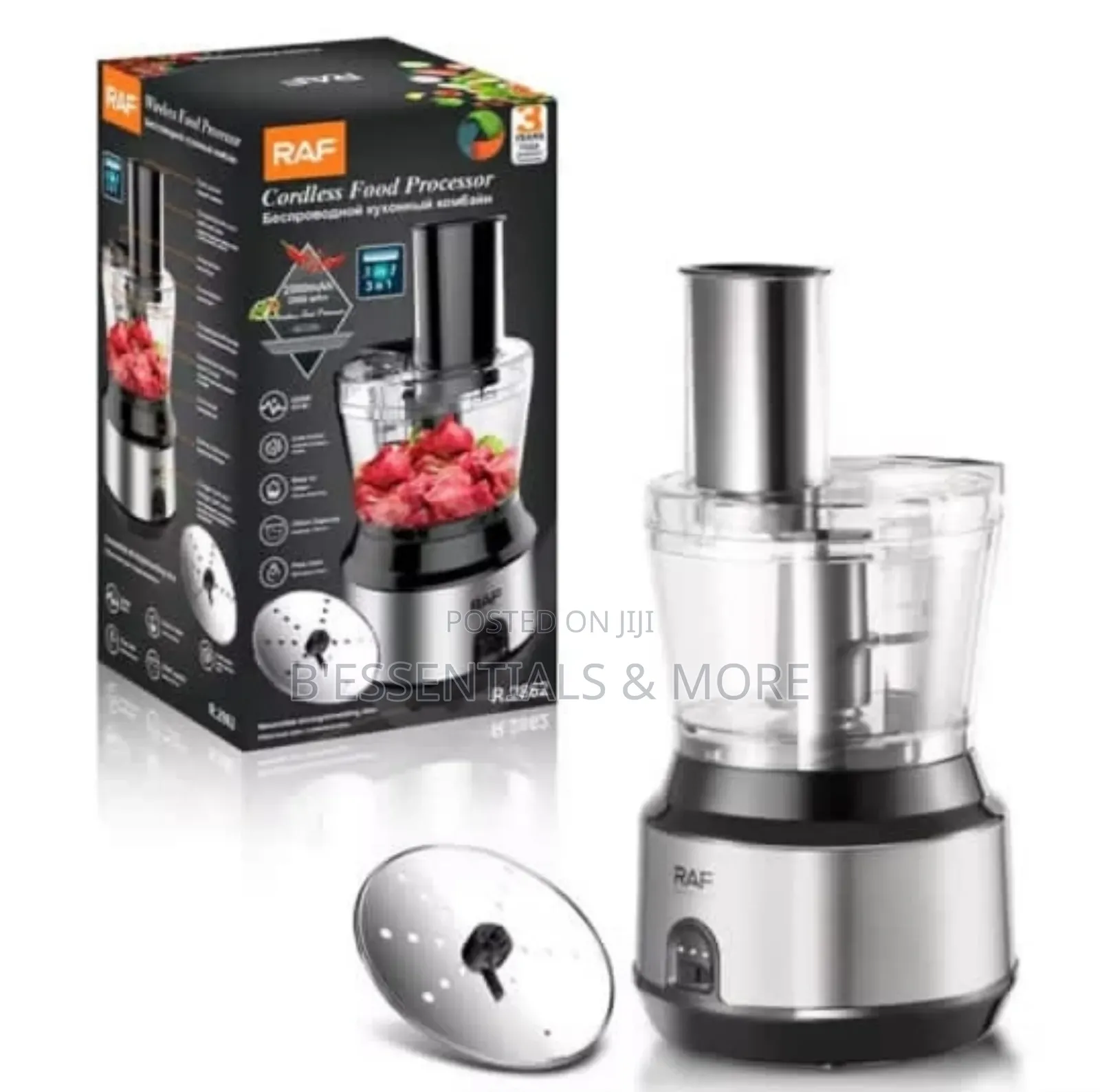 Raf Rechargeable Food Processor