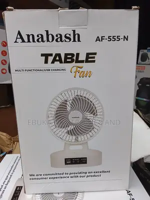 7 Inches Rechargeable Table Fan Is Available