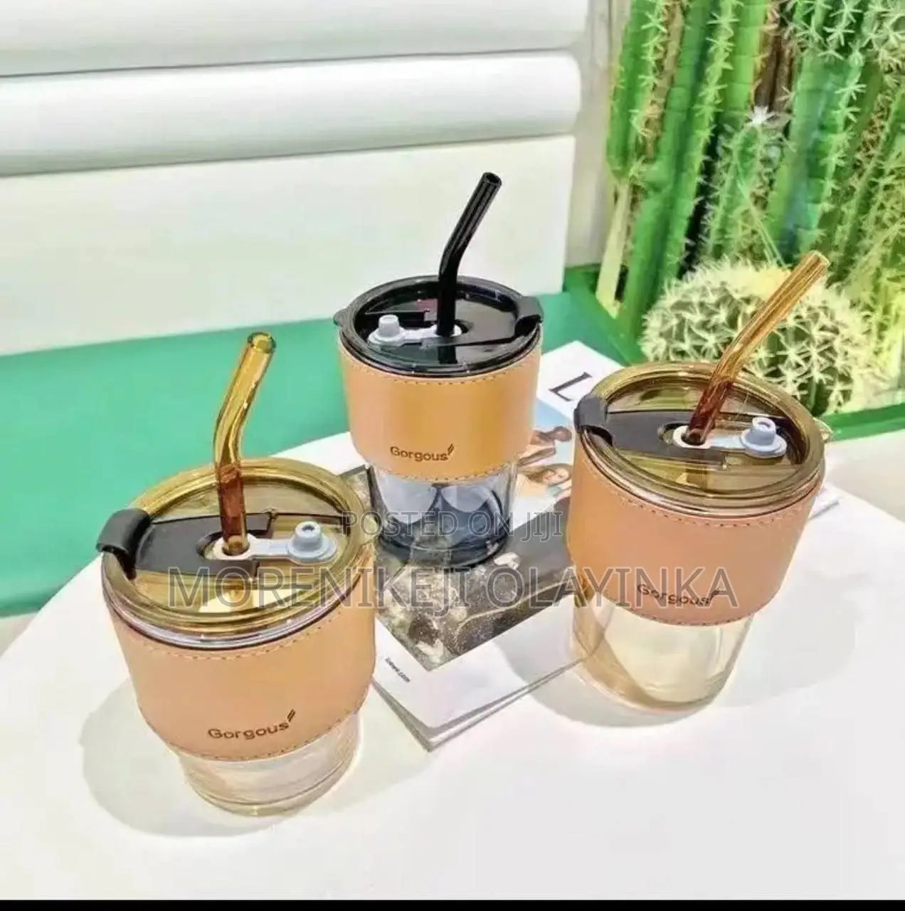 Slup Cup With Straw