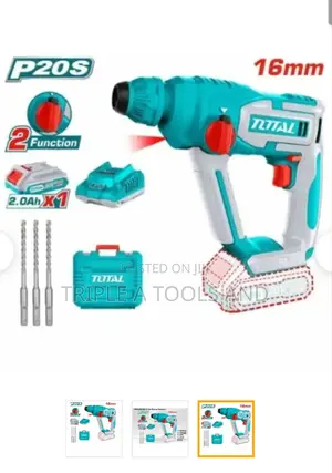 Total Cordless Rotary Hammer -16mm - 20v Product Code: