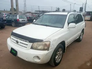 Toyota Highlander Limited V6 2007 White