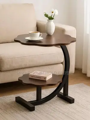 C Shaped 2 Tier Side Stool