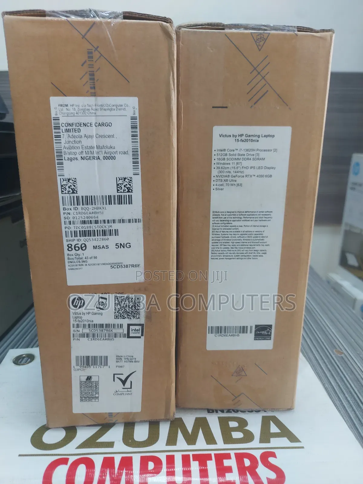 New Laptop HP Victus 15 16GB Intel Core i7 SSD 512GB