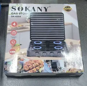 4 in 1 Sokany Tabletop Gas Cooker
