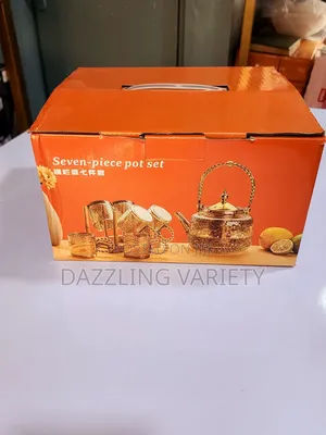 7-in-1 High Borosilicate Teapot Set