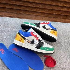 Air Jordan 1 Low Custom Made Multi Colored