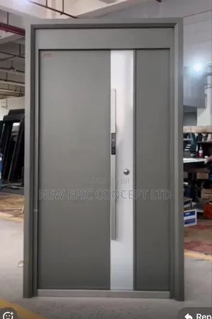 High Quality Steel Security Entrance Door With Smart Lock