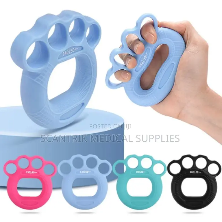 Compact 4 Holes Hand Grip Exercise for Everyday Fitness