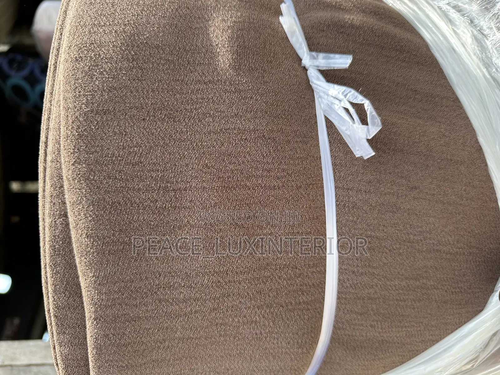 Brown Custom Made Be-Spoke Curtain