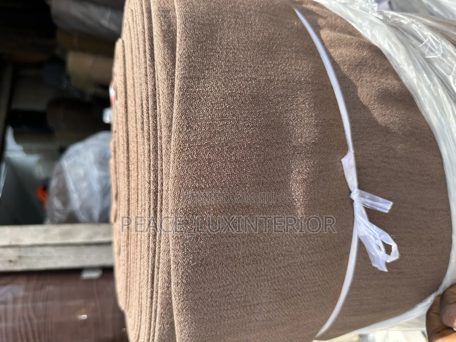 Brown Custom Made Be-Spoke Curtain