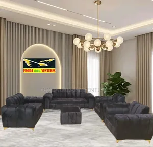 Quality Couch of 7 Seaters Sofa Chairs and Table. Ap02