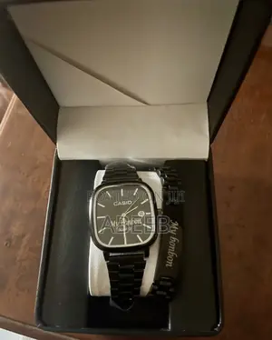 Black Chain Casio Watch
