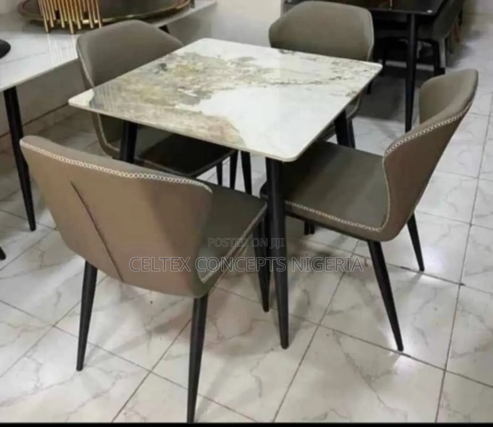 Four Seater Marble Dining
