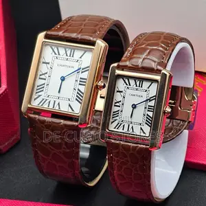 Cartier Leather Watch High Quality